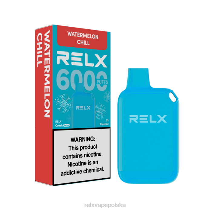 RELX Crush Pocket 6000 lodowych arbuzowy chłód 848L24 - Relx Kraków