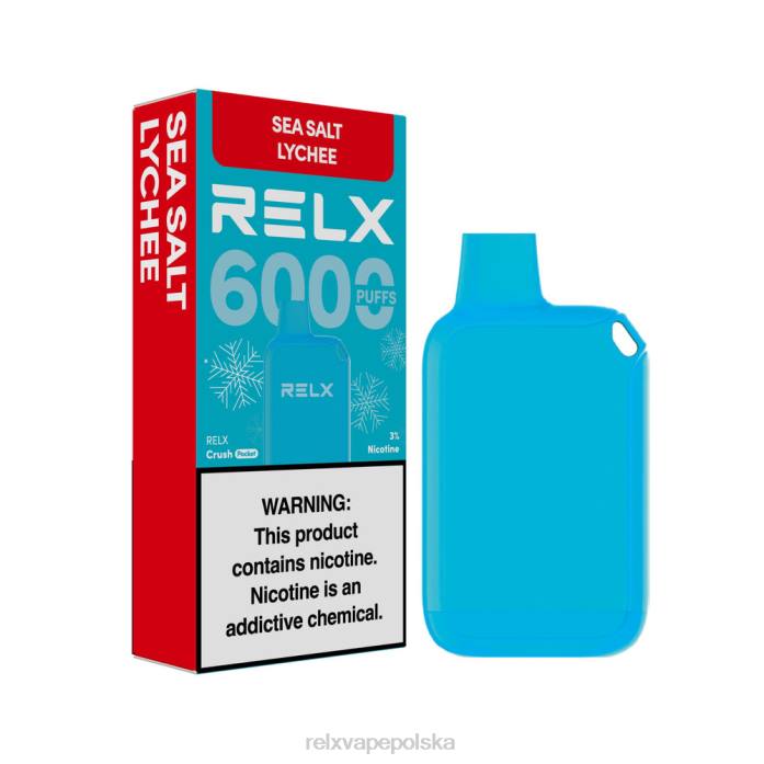 RELX Crush Pocket 6000 lodowych liczi z solą morską 848L14 - Relx Kraków