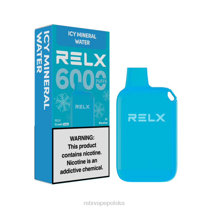 RELX Crush Pocket 6000 lodowych lodowata woda mineralna 848L23 - Relx Warszawa