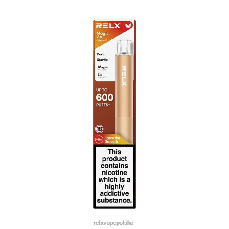 RELX vape store - RELX MagicGo ga600 ciemny blask FVPJ40
