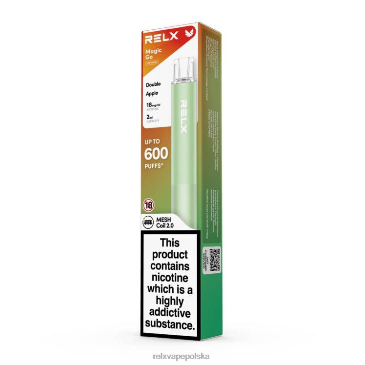 RELX vape store - RELX MagicGo ga600 podwójne jabłko FVPJ50