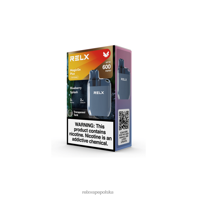 RELX vape Polska - RELX MagicGo plus SA600 plusk jagód FVPJ53
