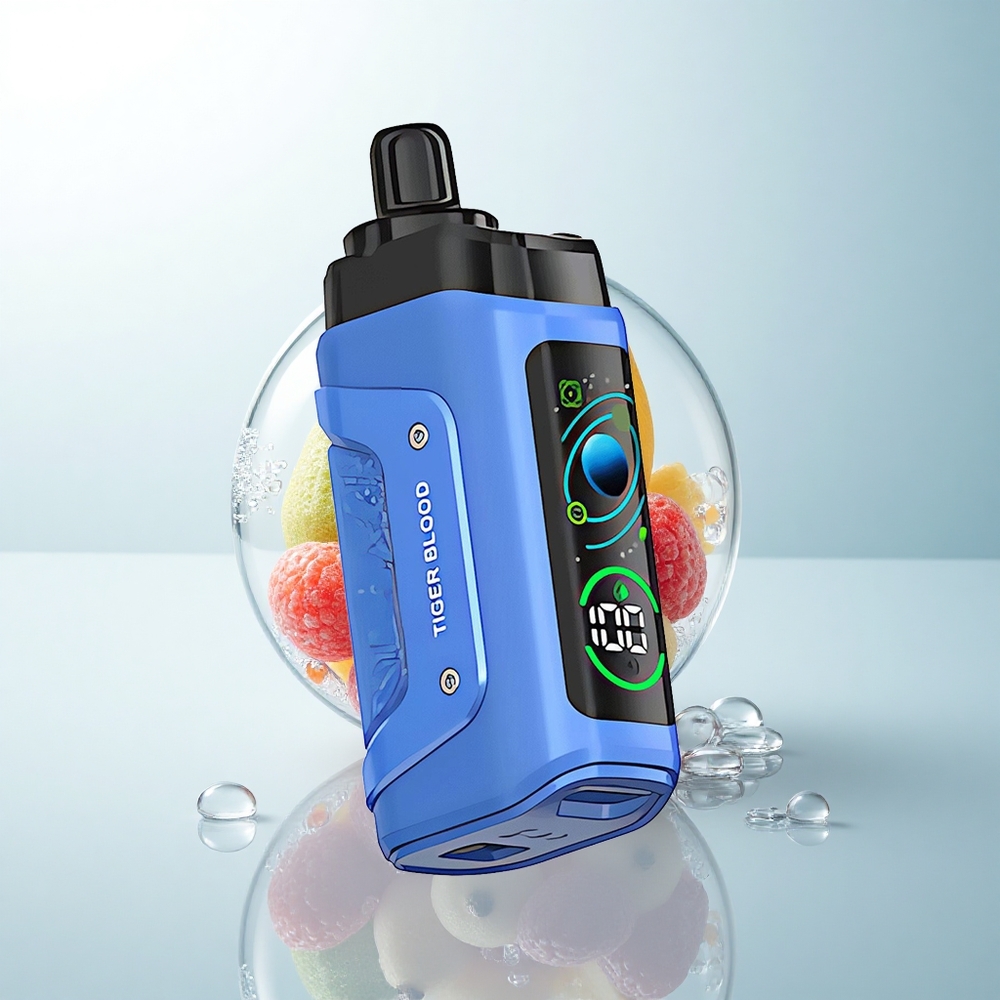 Razz Bar 45000 Puffs Krew Tygrysa Razz Bar Zawartość Nikotyny 20 mg/ml Bateria 650 mAh