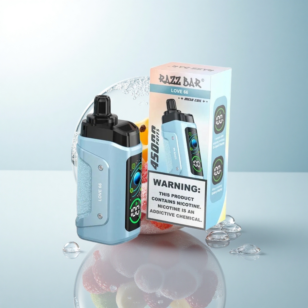 Razz Bar 45000 Puffs Miłość 66 20 mg nikotyny Typ-C