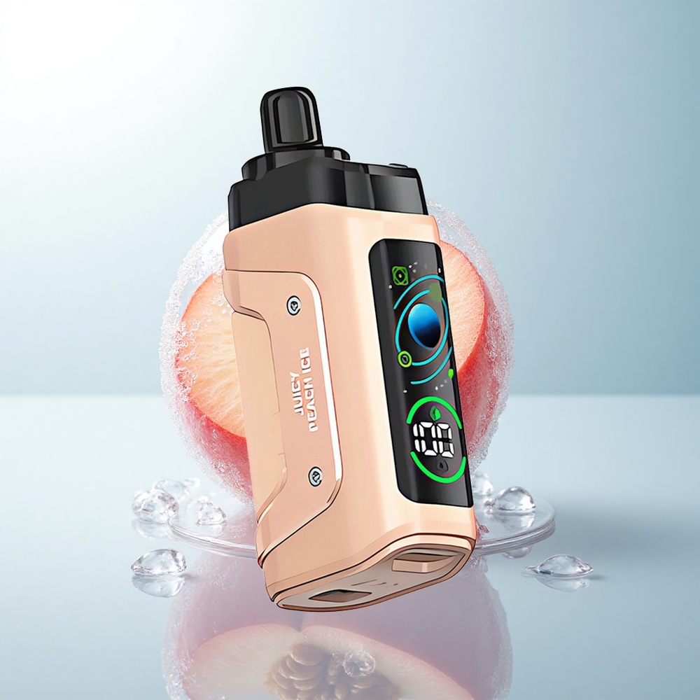 Razz Bar 45000 Puffs Soczysty Brzoskwinia Lód z 20 mg Nikotyny i 650 mAh