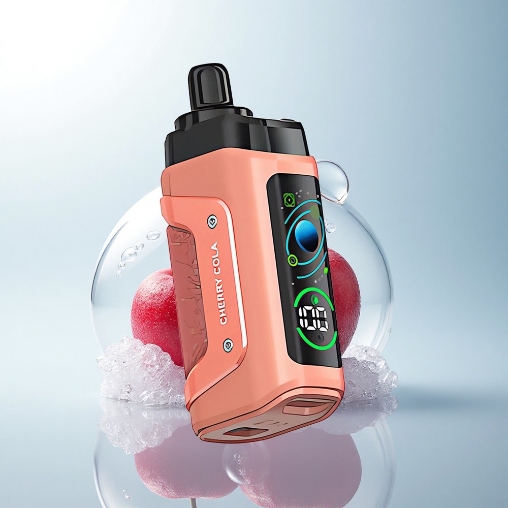 Razz Bar 45000 Puffs Wiśniowa Cola z Nikotyną 20 mg/ml i Baterią 650 mAh