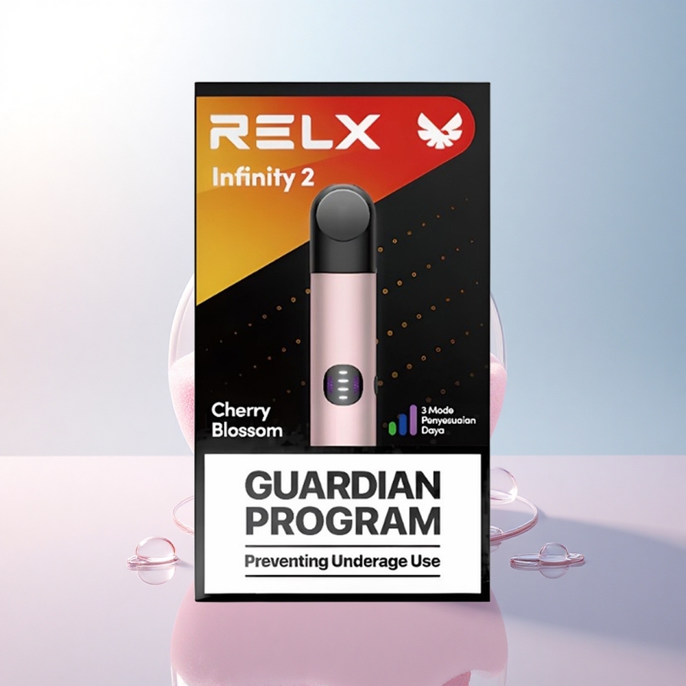 Relx Infinity 2 Vape Device Różowy Bezprzewodowy z Pojemnością 1,9 ml i Ładowaniem USB Type-C