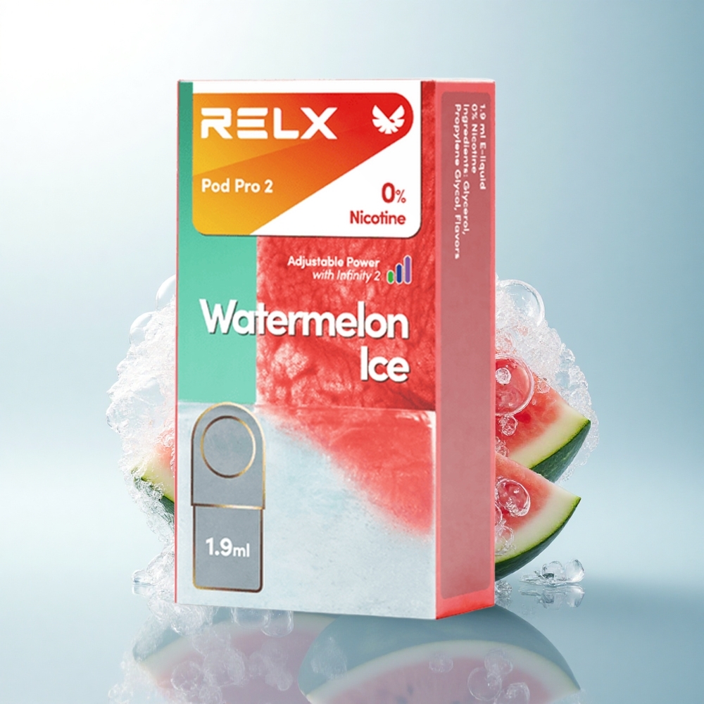 Relx Pod Pro 2 Vape Device Arbuzowy Lód 0mg/ml 1.9ml 6.5W