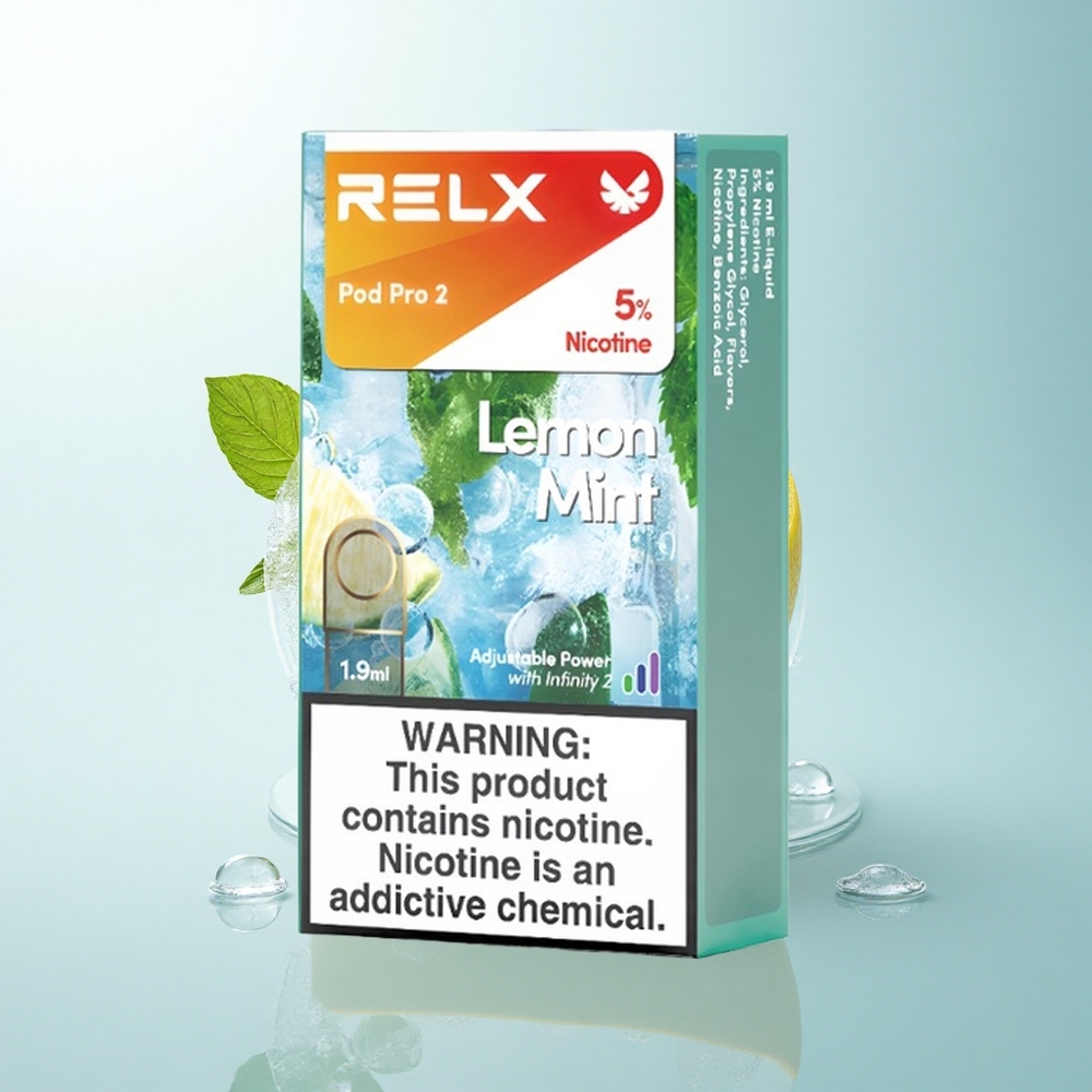 Relx Pod Pro 2 Vape Device Cytrusowo-Miętowy 50mg/ml nikotyny 1.9ml 6.5W