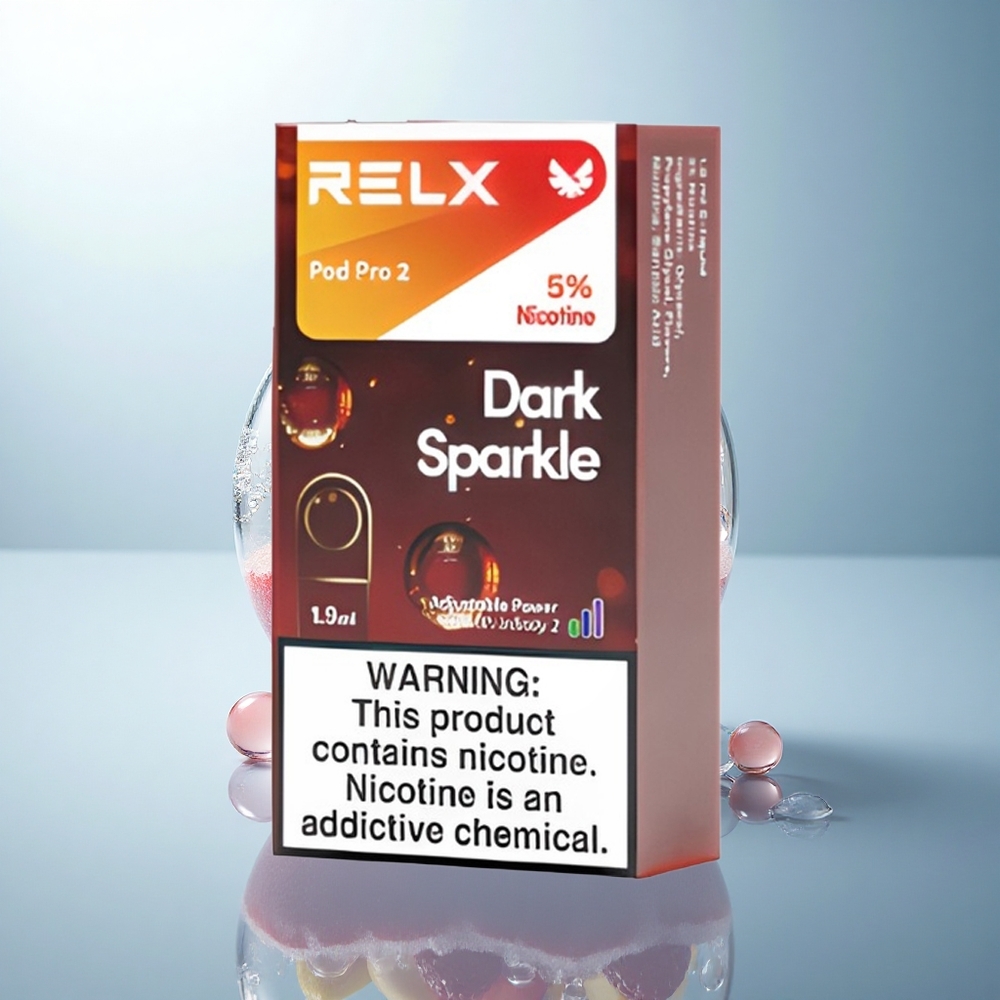 Relx Pod Pro 2 Vape Device Mroczny Blask 50mg/ml nikotyny, 1.9ml pojemność, 3 tryby napięcia