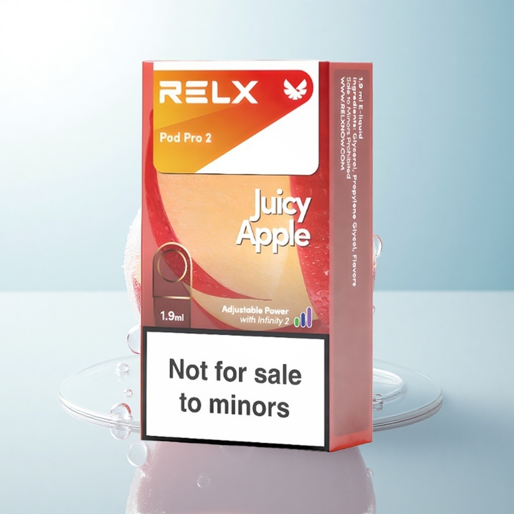 Relx Pod Pro 2 Vape Device Soczyste Jabłko 0mg/ml 1,9ml Eco/Smooth/Boost