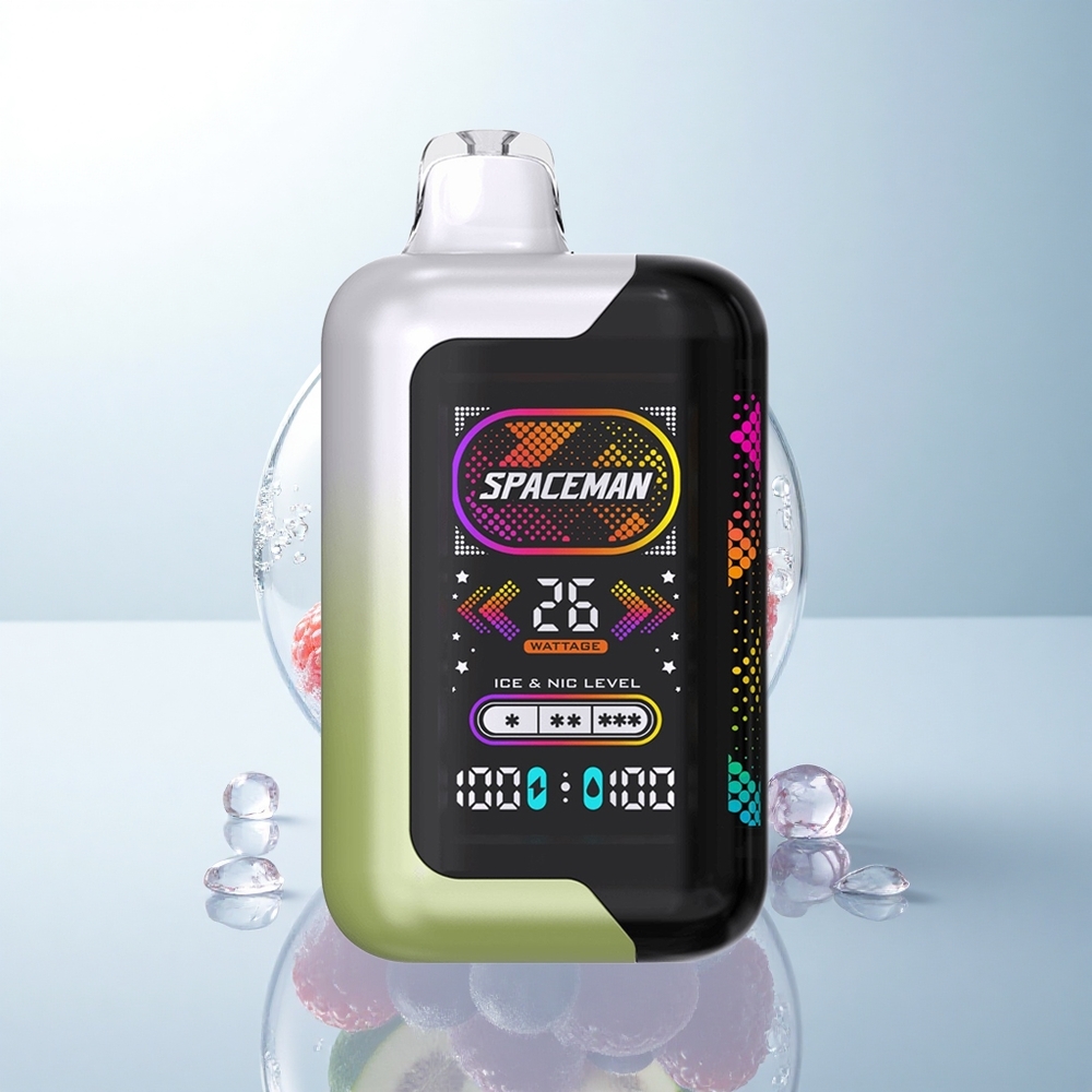 SMOK SPACEMAN SP40000 Puffs Biały Winogronowy Lód 1000mAh 20ml