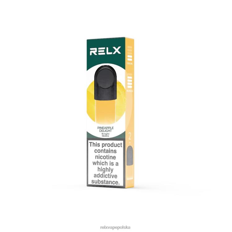 RELX pods for sale - RELX strąk ananasowa rozkosz FVPJ28