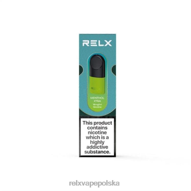 RELX vape Polska - RELX strąk mentol xtra FVPJ32