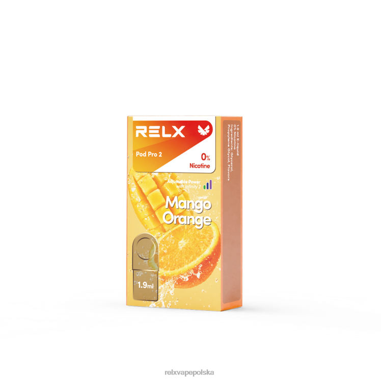 RELX cigareta cena - RELX pod pro 2 mango-pomarańcza FVPJ26