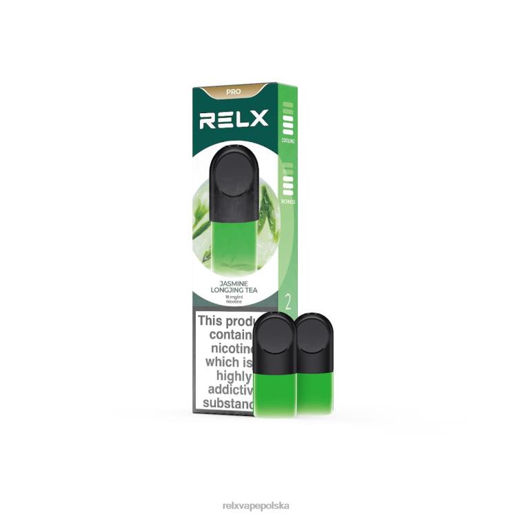 RELX kraków - RELX pod pro - 2 kapsuły jaśminowa herbata longjing FVPJ11