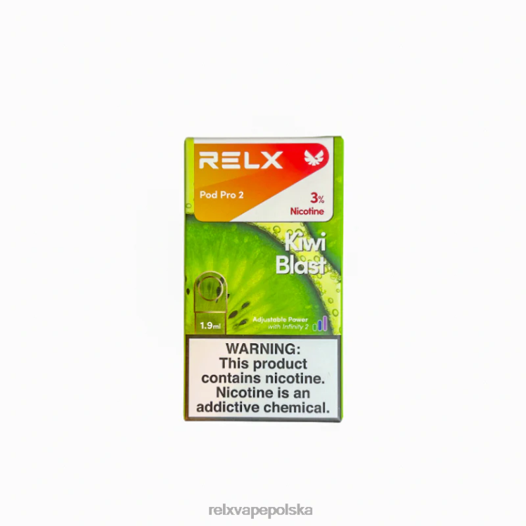 RELX papieros cena - RELX pod pro 2 - 3 kapsuły wybuch kiwi FVPJ116