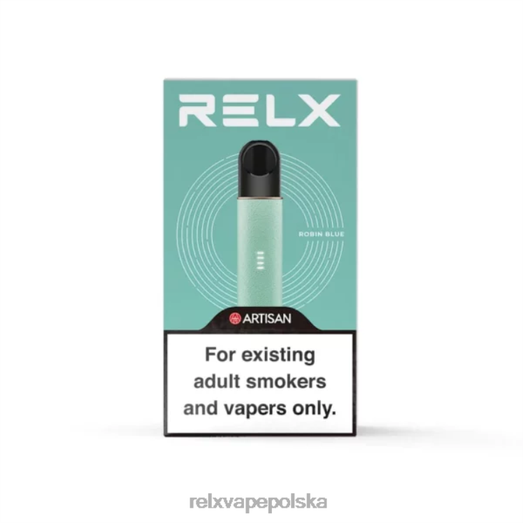 RELX papieros cena - RELX Infinity Plus Artisan urządzenie robin niebieski FVPJ76