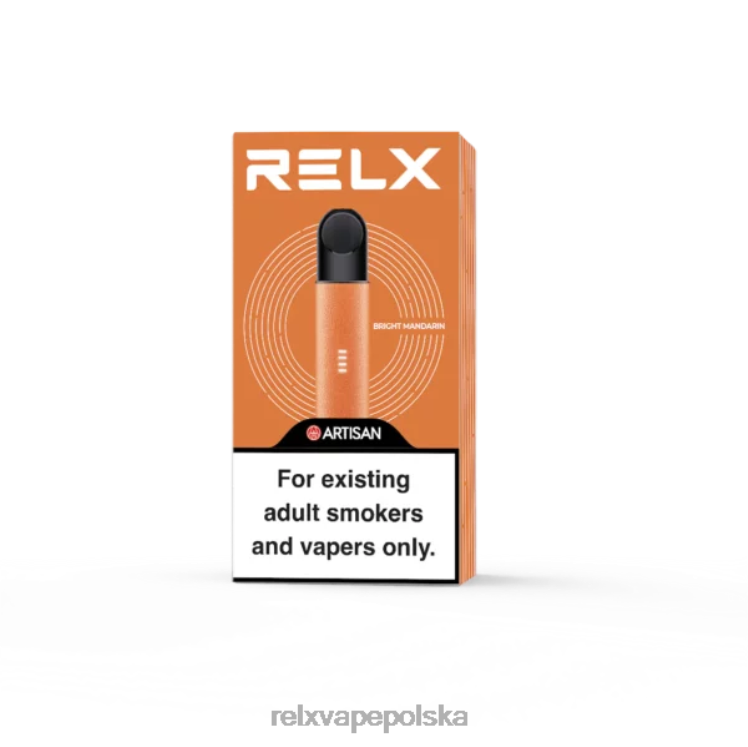 RELX vape shop - RELX Infinity Plus Artisan urządzenie Pomarańczowy FVPJ74