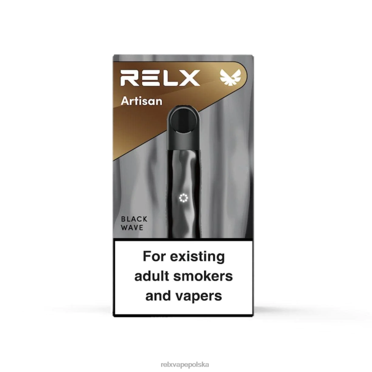 RELX vape shop - RELX Metal Artisan urządzenie czarna fala FVPJ64